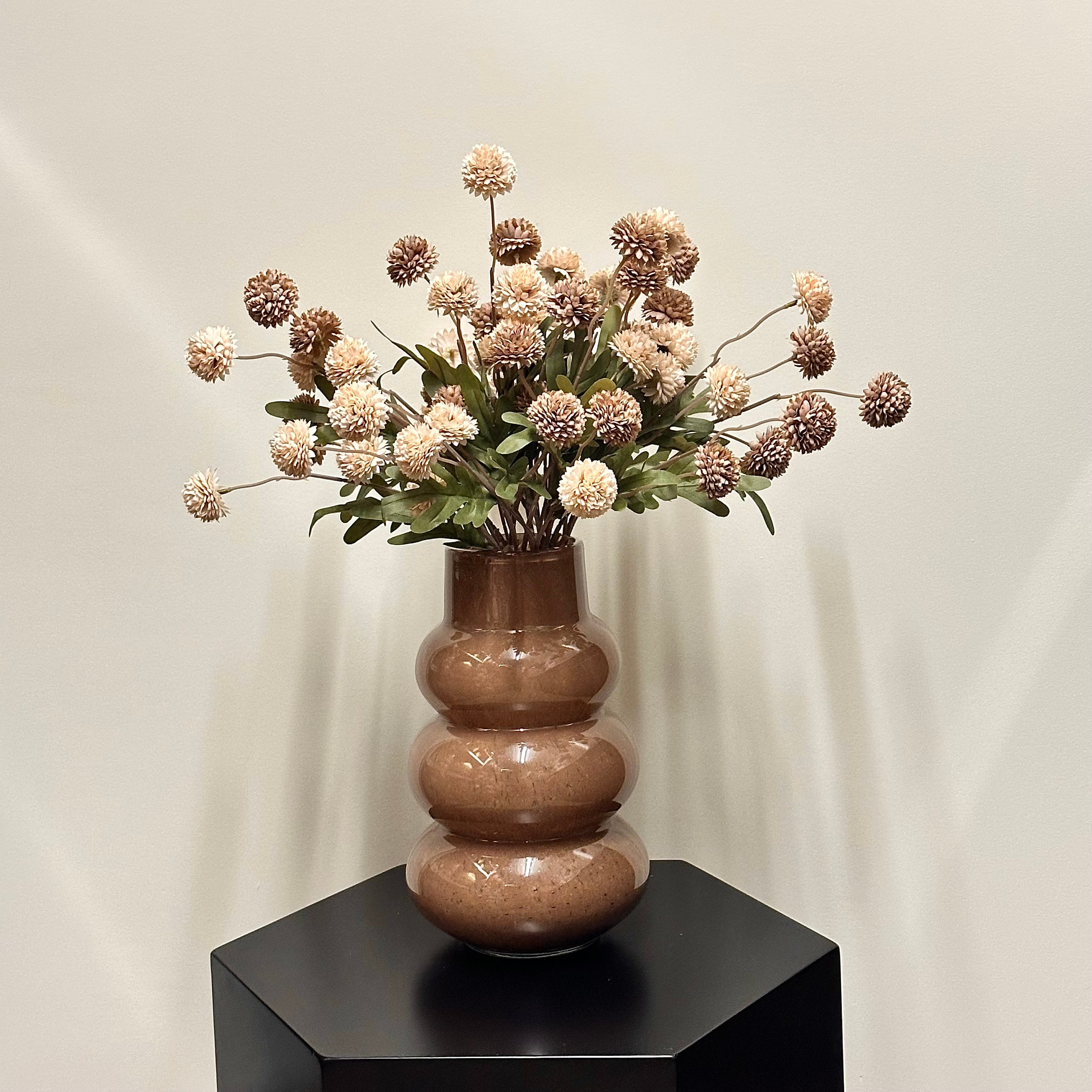 Pompon boeket Pastel