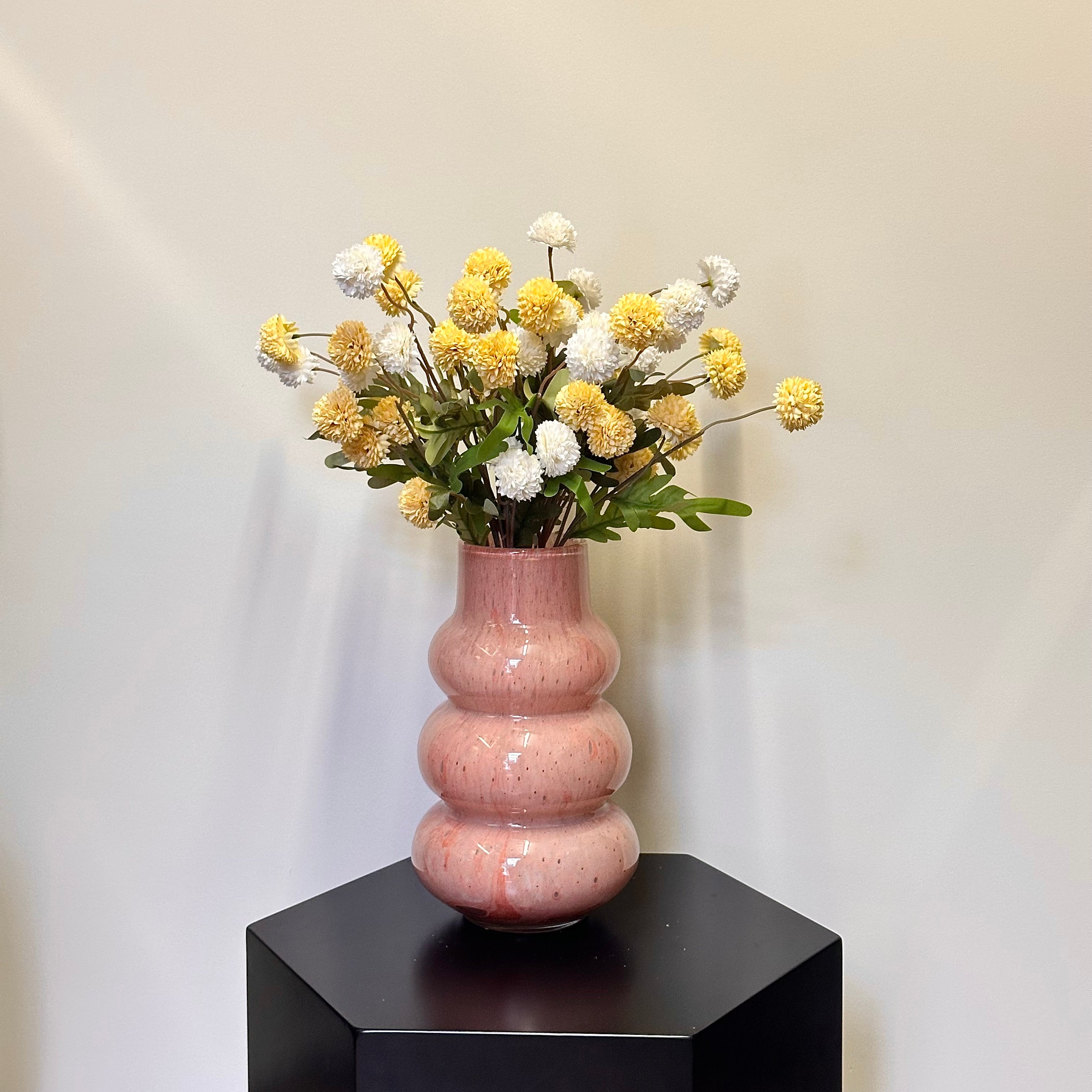 Pompon boeket Pastel