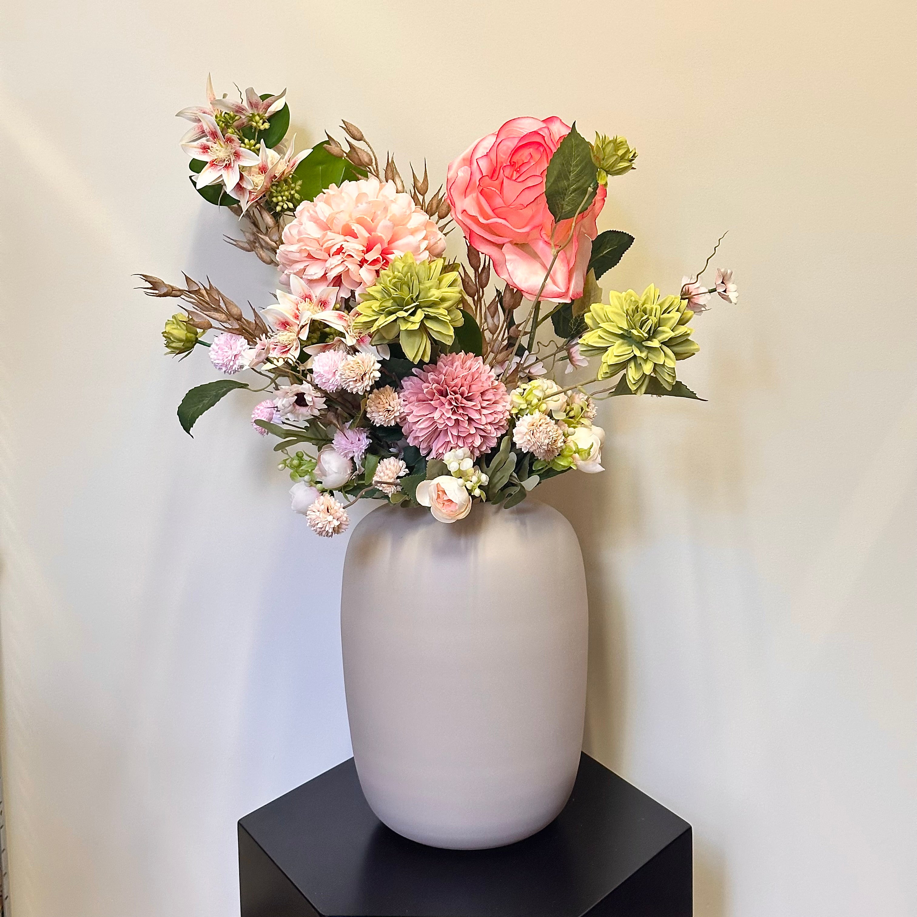 Extra Large spring boeket zacht roze